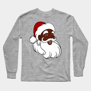 Afro Santa Long Sleeve T-Shirt